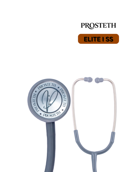 PROSTETH ELITE I CARDIX SS Stainless Steel Stethoscope + Free Thermometer
