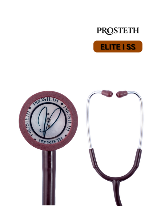 PROSTETH ELITE I CARDIX SS Stainless Steel Stethoscope + Free Thermometer
