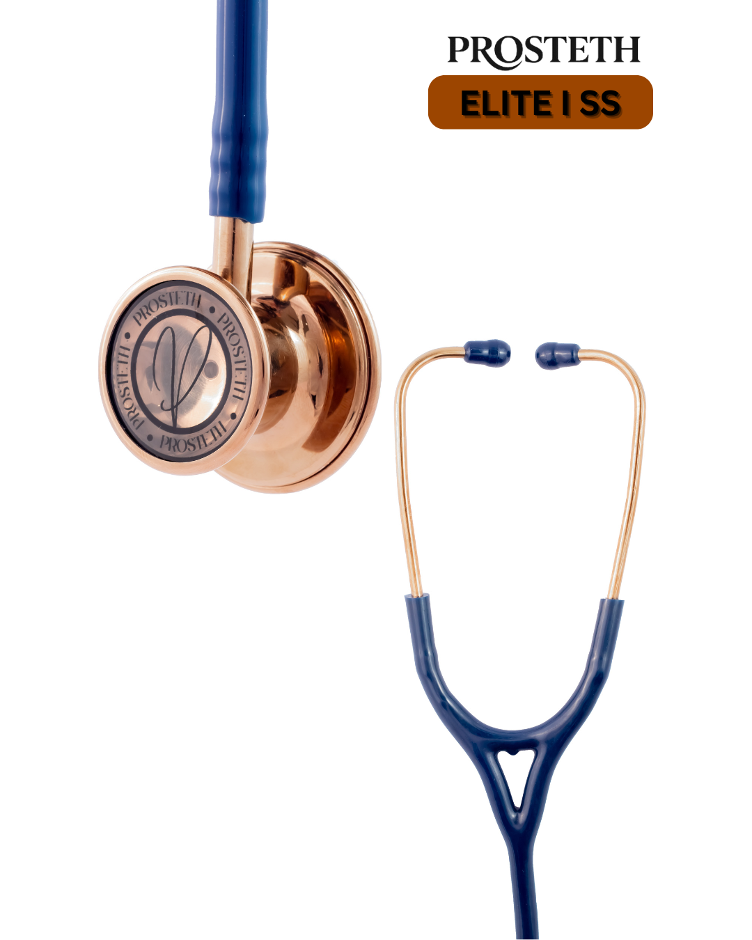 PROSTETH ELITE I SS Stainless Steel Stethoscope - Rose Gold
