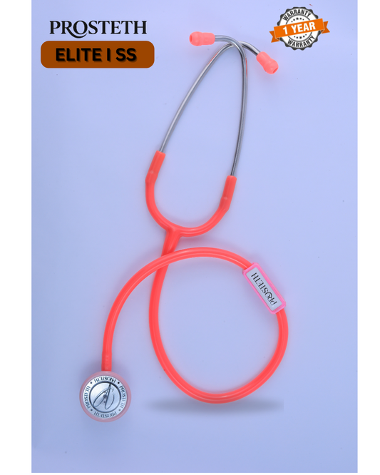 PROSTETH ELITE I CARDIX SS Stainless Steel Stethoscope + Free Thermometer