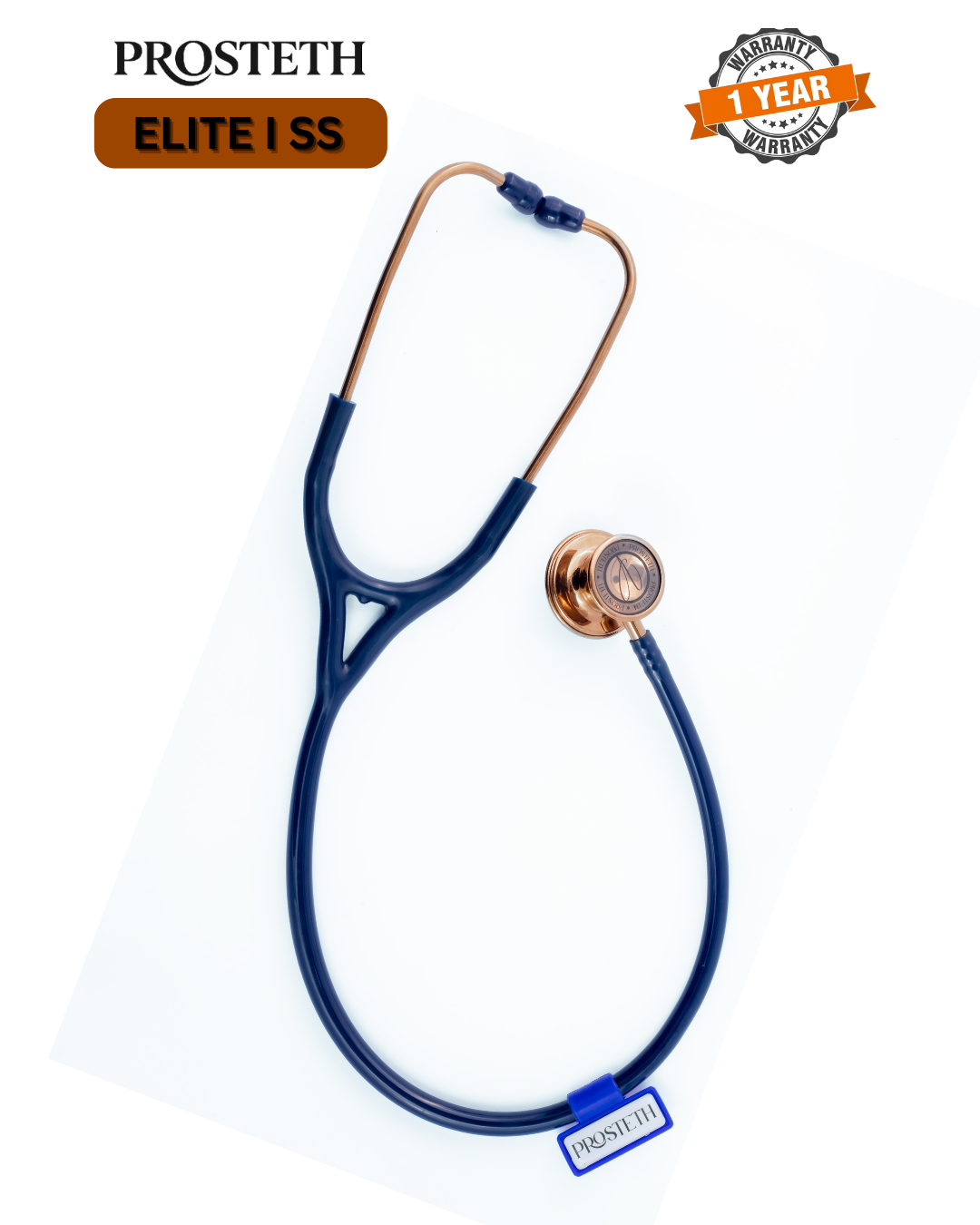 PROSTETH ELITE I SS Stainless Steel Stethoscope - Rose Gold