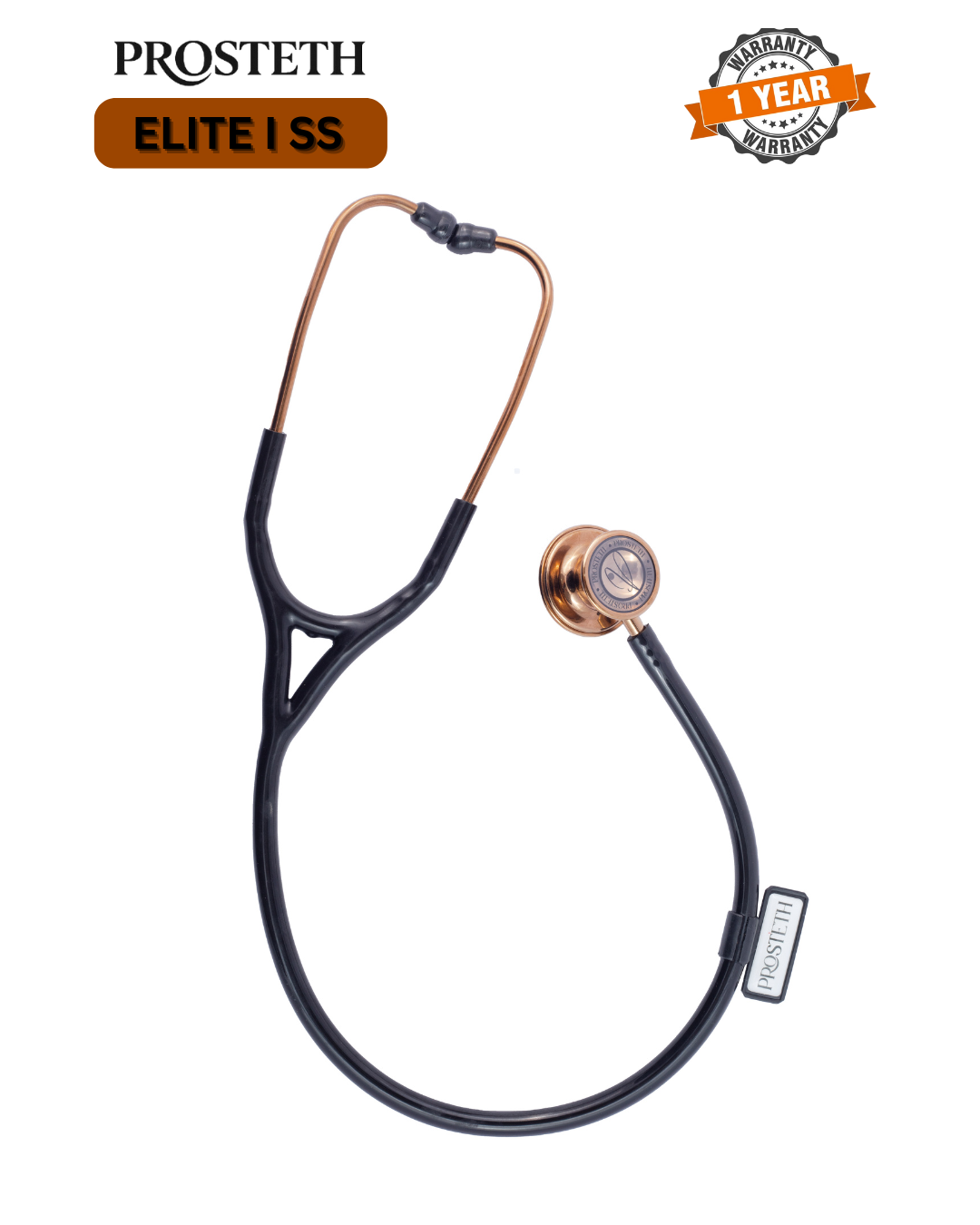 PROSTETH ELITE I SS Stainless Steel Stethoscope - Rose Gold