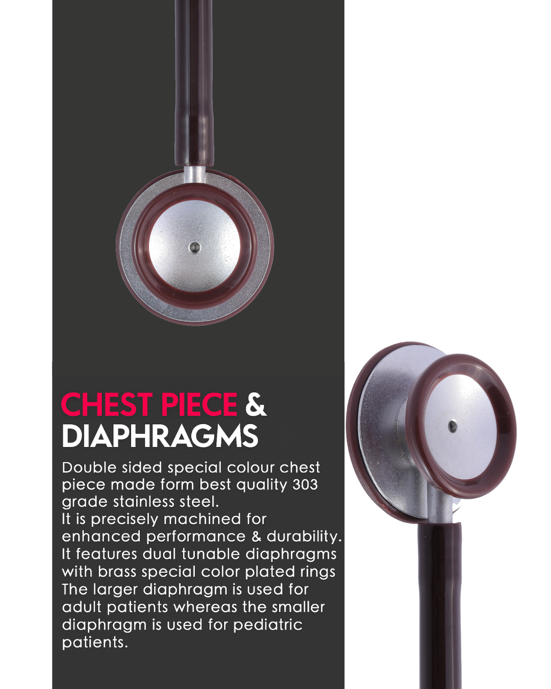 PROSTETH ELITE I CARDIX SS Stainless Steel Stethoscope