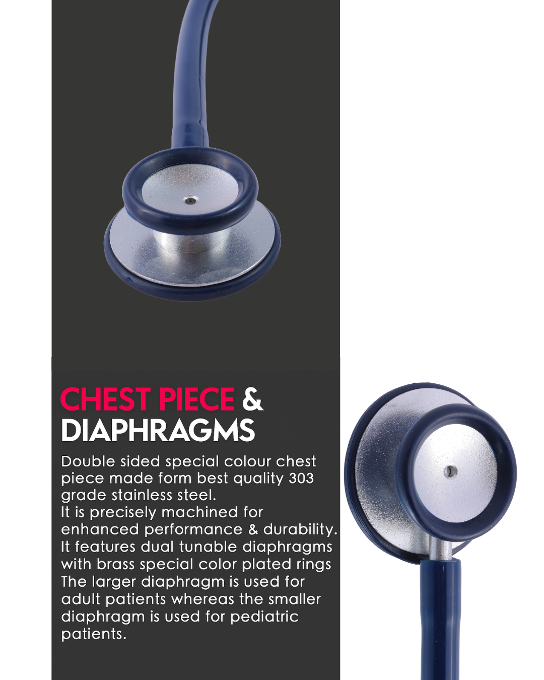 PROSTETH ELITE I CARDIX SS Stainless Steel Stethoscope