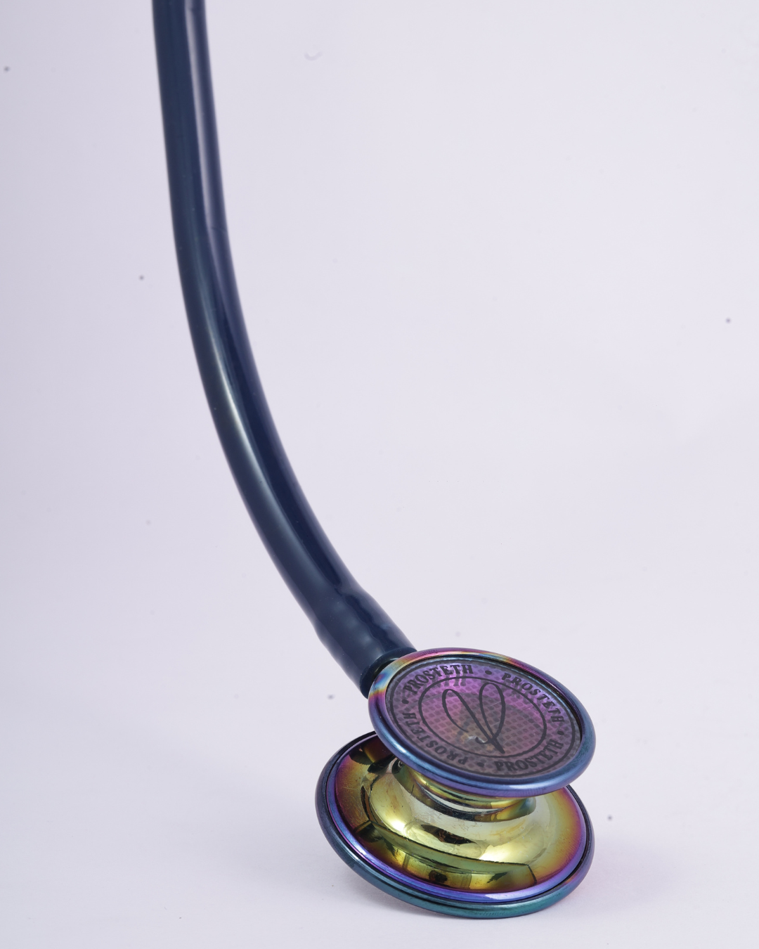 PROSTETH ELITE I SS Stainless Steel Stethoscope - Phoenix Edition + Free Thermometer - Blue Colour
