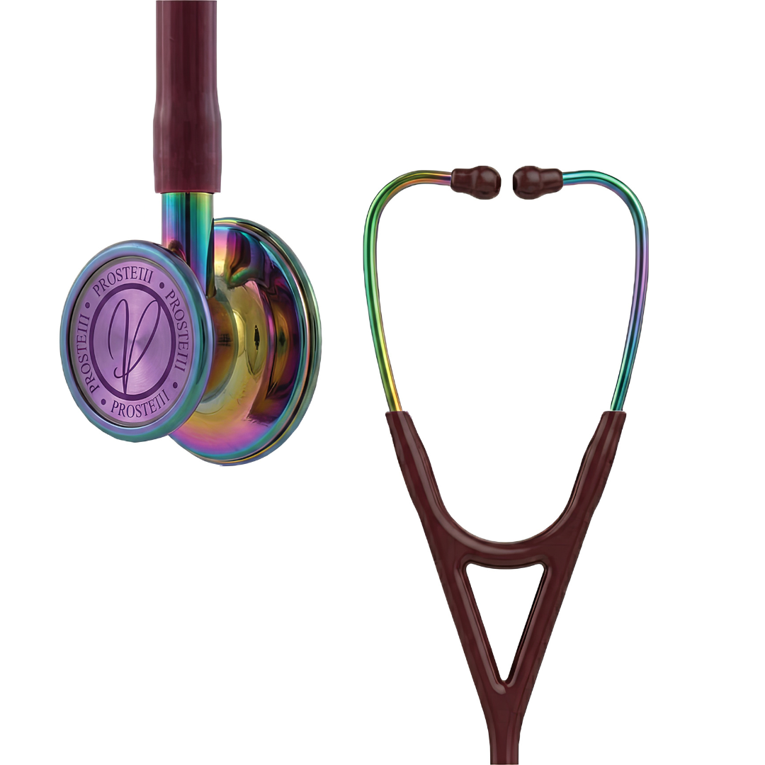 PROSTETH ELITE I SS Stainless Steel Stethoscope - Phoenix Edition + Free Thermometer