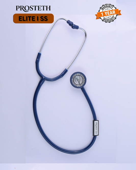 PROSTETH ELITE I CARDIX SS Stainless Steel Stethoscope + Free Thermometer