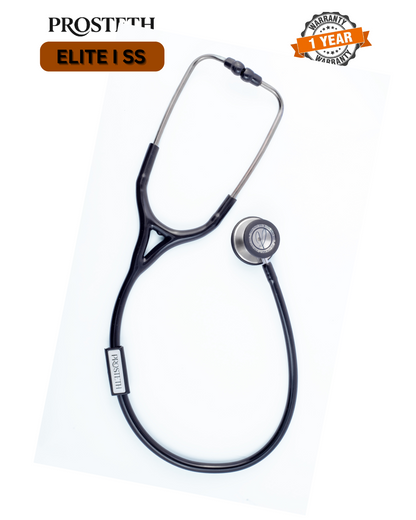 PROSTETH ELITE I PRO CARDIO SS Stainless Steel Stethoscope + Free Thermometer