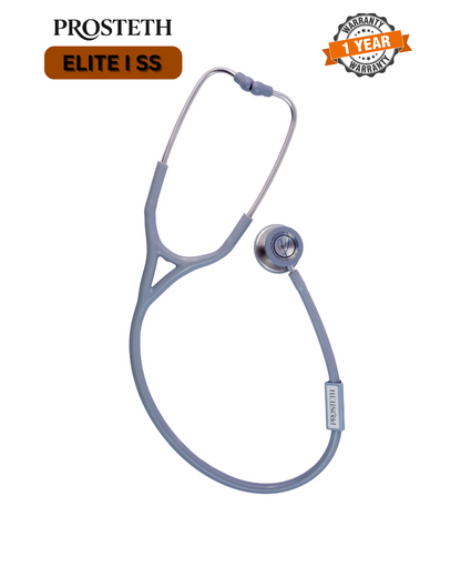 PROSTETH ELITE I PRO CARDIO SS Stainless Steel Stethoscope + Free Thermometer