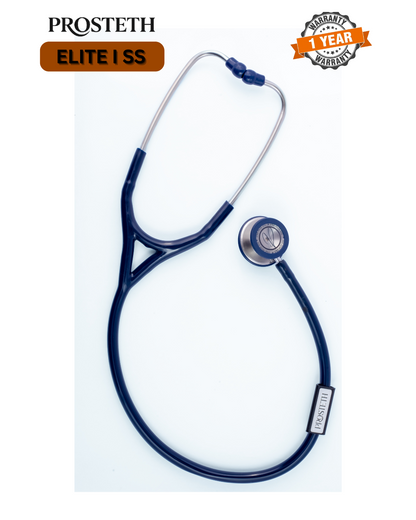 PROSTETH ELITE I PRO CARDIO SS Stainless Steel Stethoscope + Free Thermometer