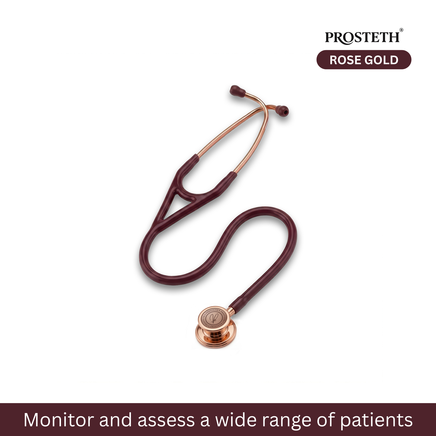 PROSTETH ELITE I SS Stainless Steel Stethoscope + Free Thermometer