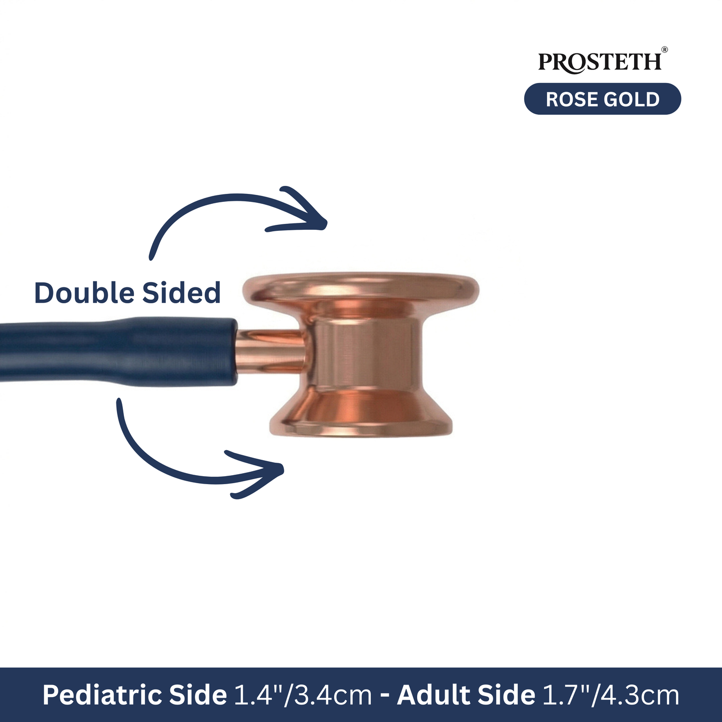 PROSTETH ELITE I SS Stainless Steel Stethoscope + Free Thermometer