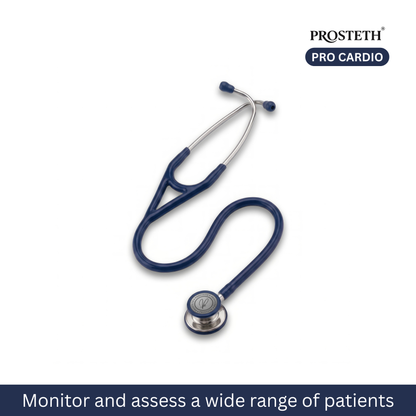 PROSTETH ELITE I PRO CARDIO SS Stainless Steel Stethoscope + Free Thermometer