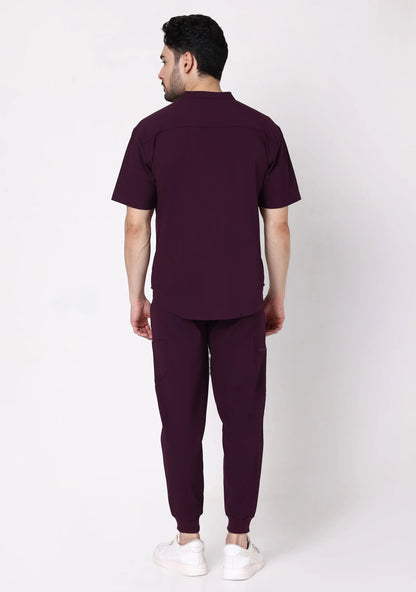 Prosteth Lite Men's Mandarin Collar Scrubs