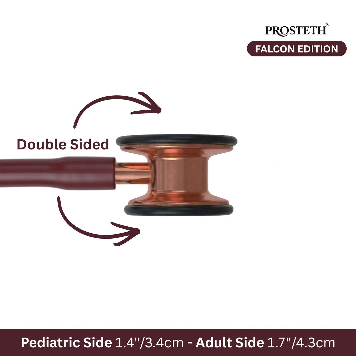 PROSTETH SIGNATURE X - FALCON EDITION STETHOSCOPE + FREE THERMOMETER