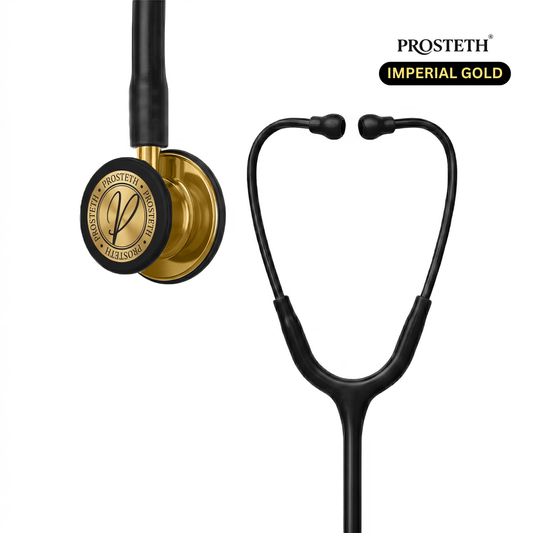 PROSTETH SIGNATURE X - IMPERIAL GOLD EDITION STETHOSCOPE + FREE THERMOMETER