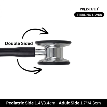 PROSTETH SIGNATURE X - STERLING SILVER EDITION STETHOSCOPE + FREE THERMOMETER