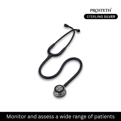 PROSTETH SIGNATURE X - STERLING SILVER EDITION STETHOSCOPE + FREE THERMOMETER