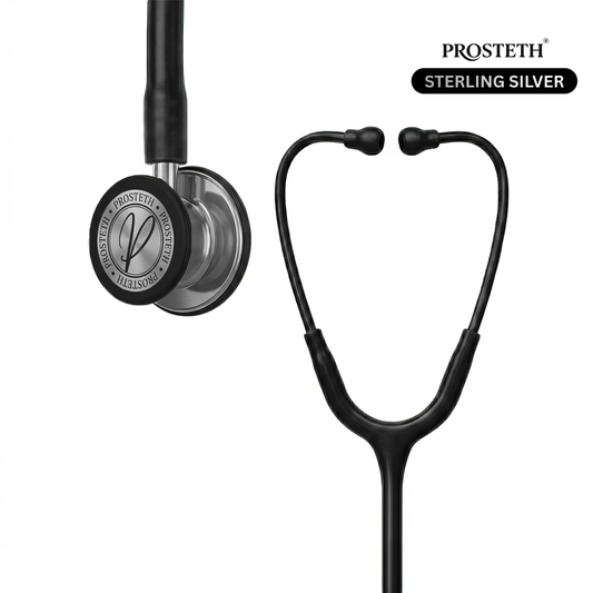 PROSTETH SIGNATURE X - STERLING SILVER EDITION STETHOSCOPE + FREE THERMOMETER